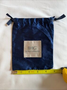 IHG Hotels & Resorts Navy  Drawstring Pouch